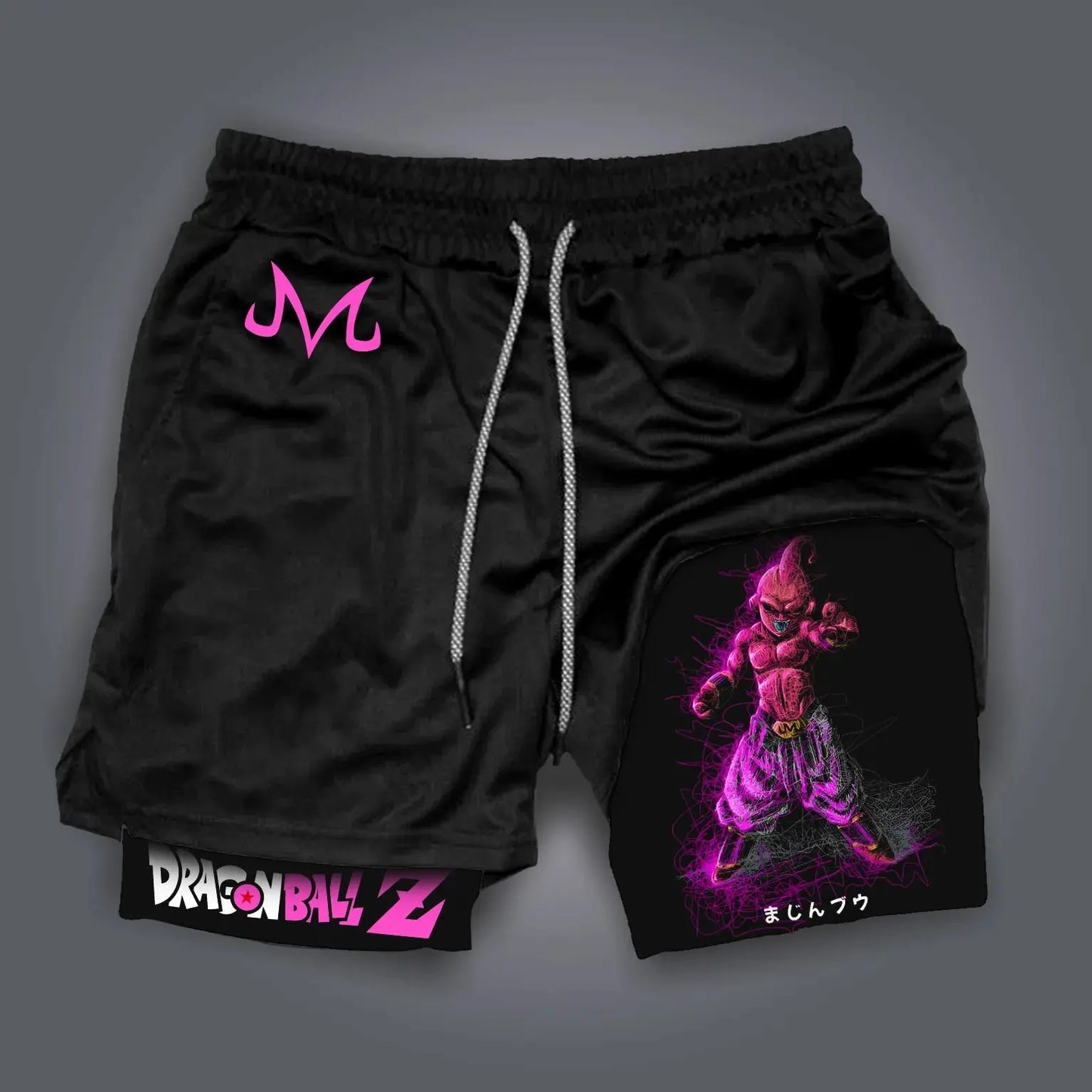 Unisex 2026 Dragon Ball Anime Men's Shorts Sportswear Quick Dry Gym Pants Double-layer 2 in 1 Shorts Y2k Summer New Streetwear