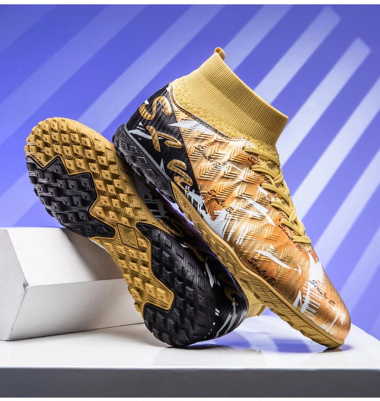 Tamanho 34-46 - Chuteiras de futebol para homem FG/TF, futsal, profissionais, unissexo, infantis, de treino, para exterior, para rapazes, ténis de futebol
