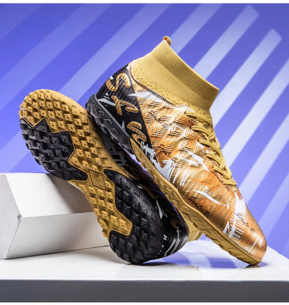 Tamanho 34-46 - Chuteiras de futebol para homem FG/TF, futsal, profissionais, unissexo, infantis, de treino, para exterior, para rapazes, ténis de futebol