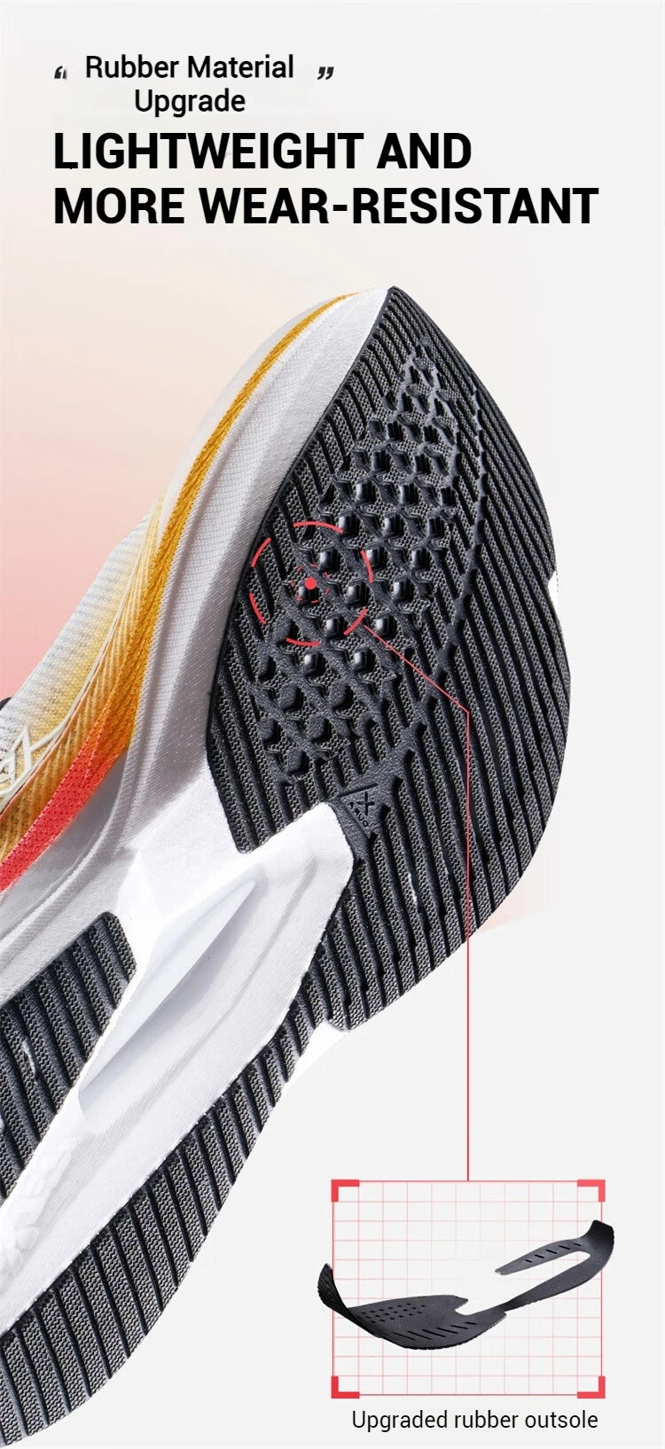 Xtep One Piece Model 2.0 Running Shoes For Men  Autumn Comfortable Stability Cushion Rebound Male Sneakers 876319110073
