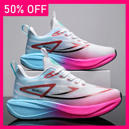 Unisex Sports Shoes Soft Flat Bottomed Shock-absorbing Light Outdoor Fitness Shoes Summer Versatile Daily Training Sports Shoes