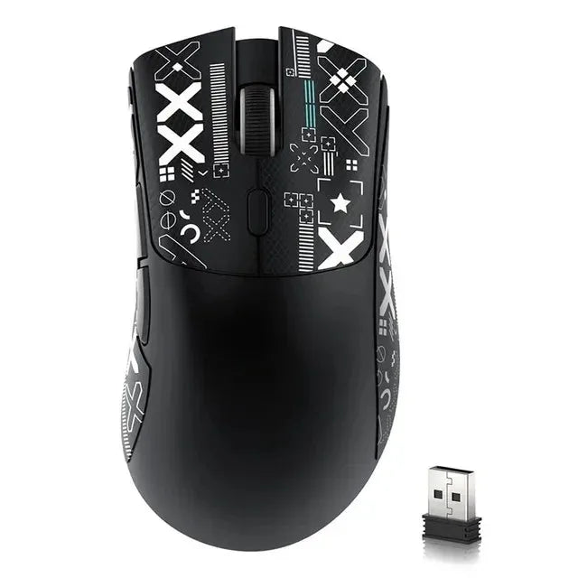 ATTACK SHARK R1 59g Ultra-light Mouse have PAW3311,18000DPI,400IPS,40G,1000Hz,Tri-Mode,Broadcom BK3633 Master,20 Million Times