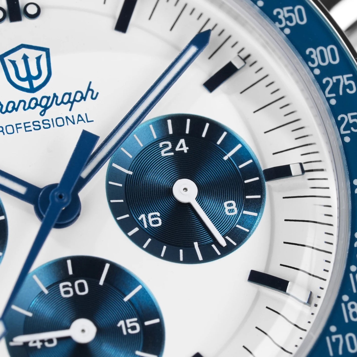 Reloj para hombre Watchdives New Wd1863 de cuarzo VK63, cronógrafo, cristal de zafiro abombado, resistente al agua, 39Mm, acero, marca líder, lujo, negocios