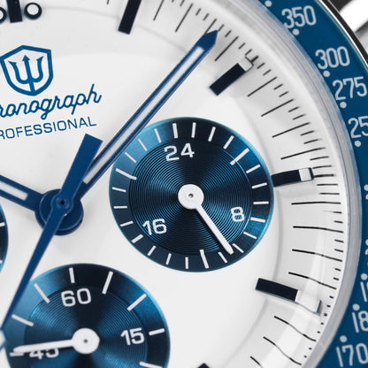 Reloj para hombre Watchdives New Wd1863 de cuarzo VK63, cronógrafo, cristal de zafiro abombado, resistente al agua, 39Mm, acero, marca líder, lujo, negocios