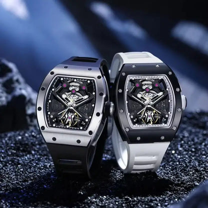 TAKE THE CHANCE Model 5 с автоматичен механизъм RMI White Label висок клас ръчен часовник колекционерски подарък за любител на часовници