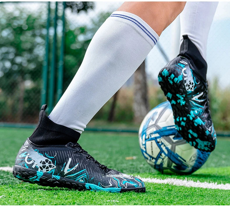 Nuove scarpe da calcio professionali da uomo antiscivolo, unisex, traspiranti, per futsal e sport, nuovi tacchetti ultraleggeri per dropshipping
