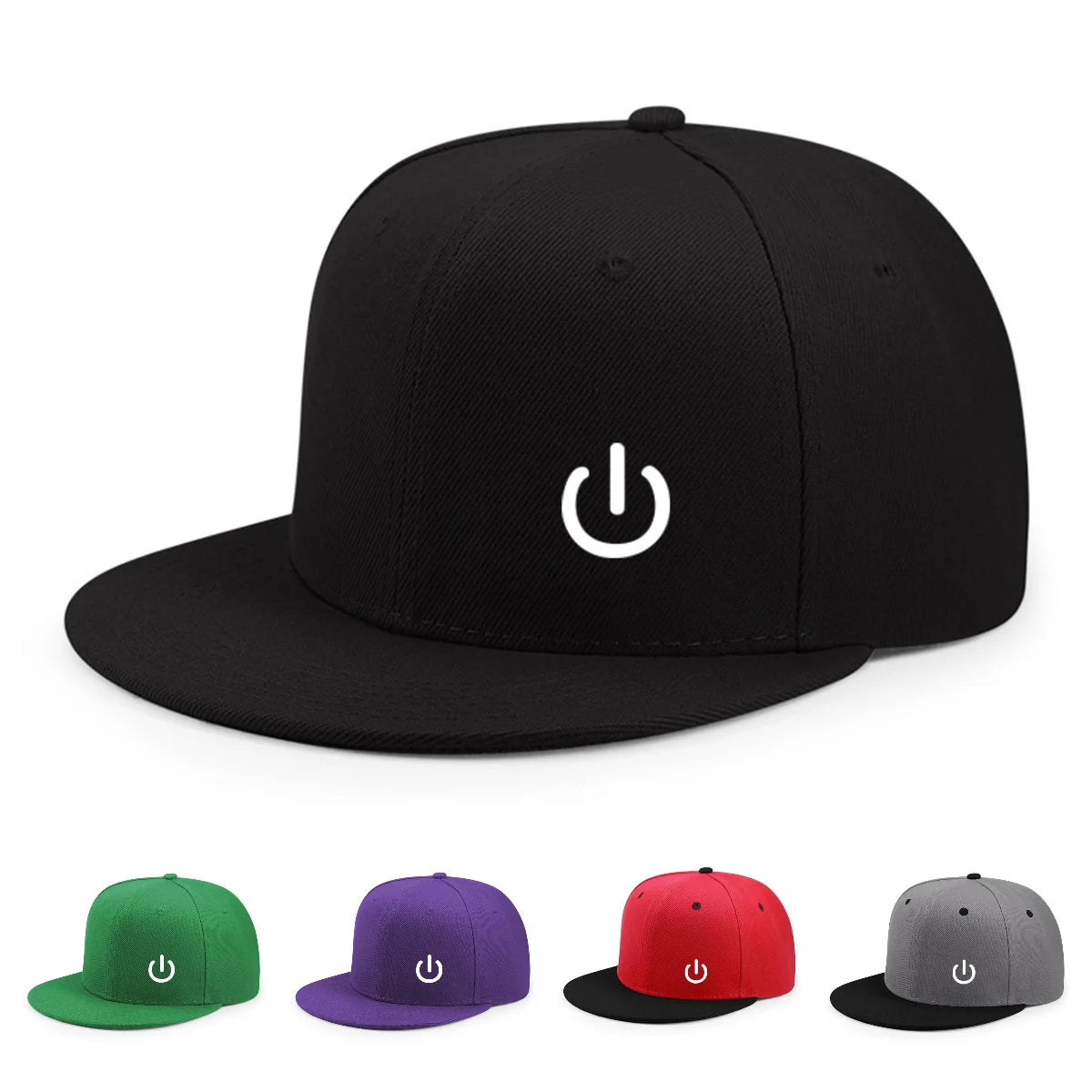 Fashionable And Trendy Outdoor Daily Personalized Casual Versatile Flat Brimmed Baseball Cap Men And Women For Travel Hip-Hop