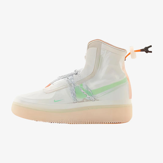 Nike originálne dámske vysoké tenisky AF1 SHELL Air Force No.1 z nylonu DJ9304-131