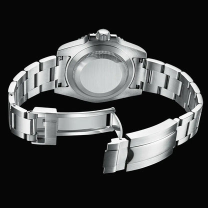 Custom watches Luxury Sapphire MIYOTA/NH35 Automatic Wristwatch Mechanical Mens Watch Sterile Dial Ceramic 10Bar Lume Male Clock