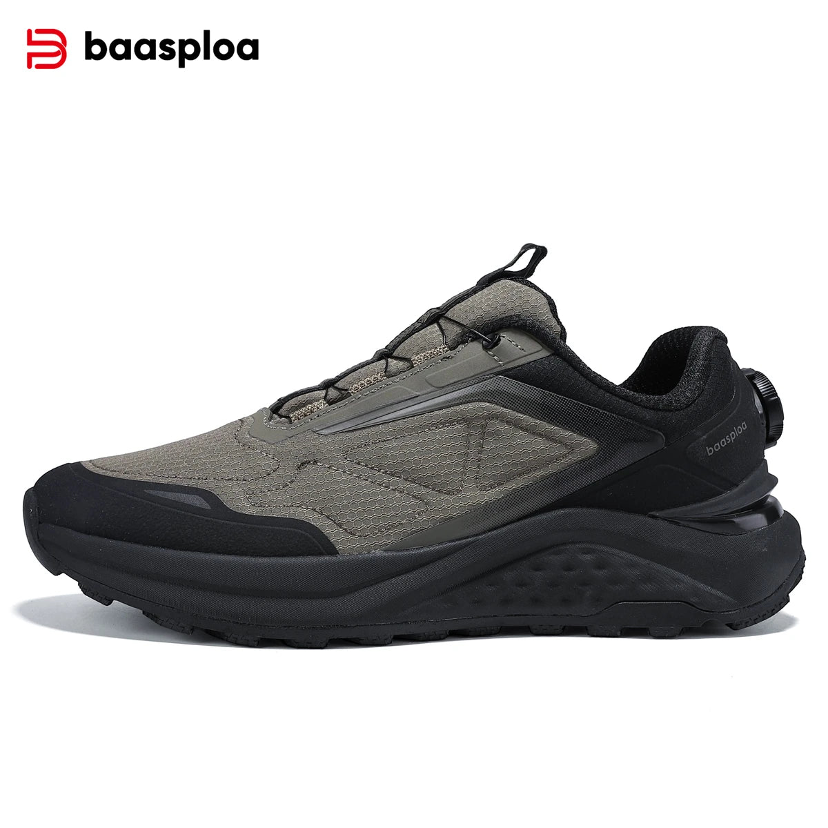 Ténis de caminhada para homem Baasploa: calçado de moda para atividades ao ar livre, leve e respirável; calçado casual masculino antiderrapante e resistente ao desgaste, ideal para escalada