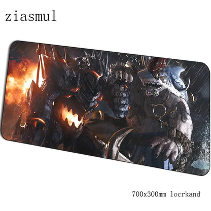 Alfombrilla de ratón Overwatch de dibujos animados para ordenador, 700x300x3mm, alfombrilla gaming grande Indie Pop para teclado, juegos de PC y escritorio gamer