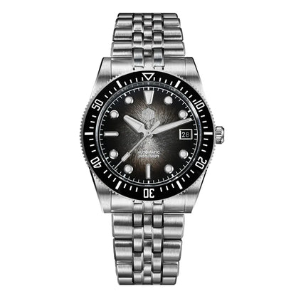 San Martin 37.5mm 40mm Enamel Spiral Vortex Dial Men Luxury Diver Watch Miyota 9015 Automatic Mechanical Waterproof 200m SN0148