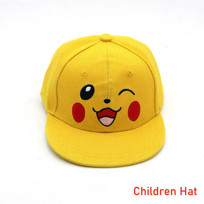 Καπέλο Anime Pokemon Καπέλο μπέιζμπολ Ρυθμιζόμενο Pikachu Cosplay Hip Hop Κινουμένων Σχεδίων Καπέλα για Ενήλικες Αγόρια Κορίτσια Παιδιά Δώρα Γενεθλίων