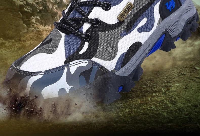 Casual Shoes Men Summer Outdoor Sneakers Women’s Footwear Trainer Waterproof Camouflage Army Shoe Male Military Shoes Tennis Jeans