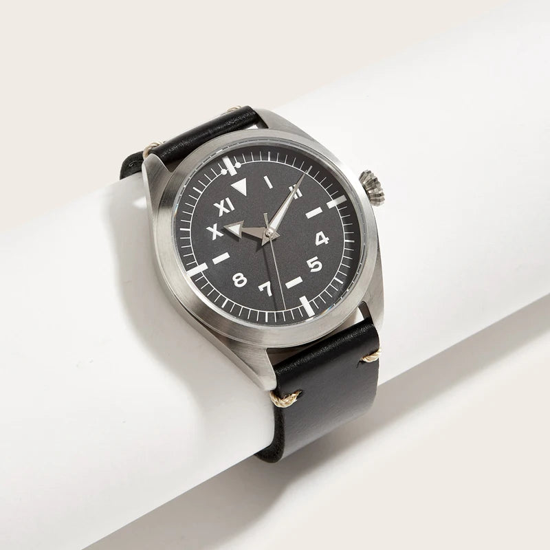 California Dial Watch Men Mechanical Movement Automatic Wristwatch Field Timepiece Man Clock Miyota 8215