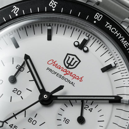Reloj para hombre Watchdives New Wd1863 de cuarzo VK63, cronógrafo, cristal de zafiro abombado, resistente al agua, 39Mm, acero, marca líder, lujo, negocios