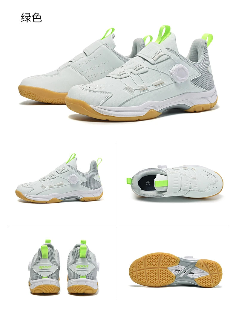 Professional Volleyball Shoes for Men and Women, Fitness Badminton Shoes, Youth Table Tennis Training and Competition Sports Shoes