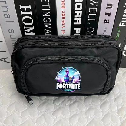 Fortnite Pen Box Creative Game Pattern Pencil Case Harajuku Storage Bag Boy Girl Back to School Supplies Birthday Party Gifts