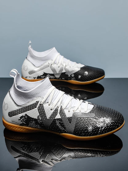 Zapatillas de fútbol para hombre, tacos de alto rendimiento, calzado profesional de fútbol sala, botas rápidas para campo de fútbol, zapatillas originales de entrenamiento para niño