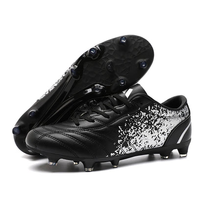 Chaussures de football à crampons longs, baskets d'entraînement de football, disponibles en 4 couleurs. Élégant. Tu es le plus brillant sur le terrain !