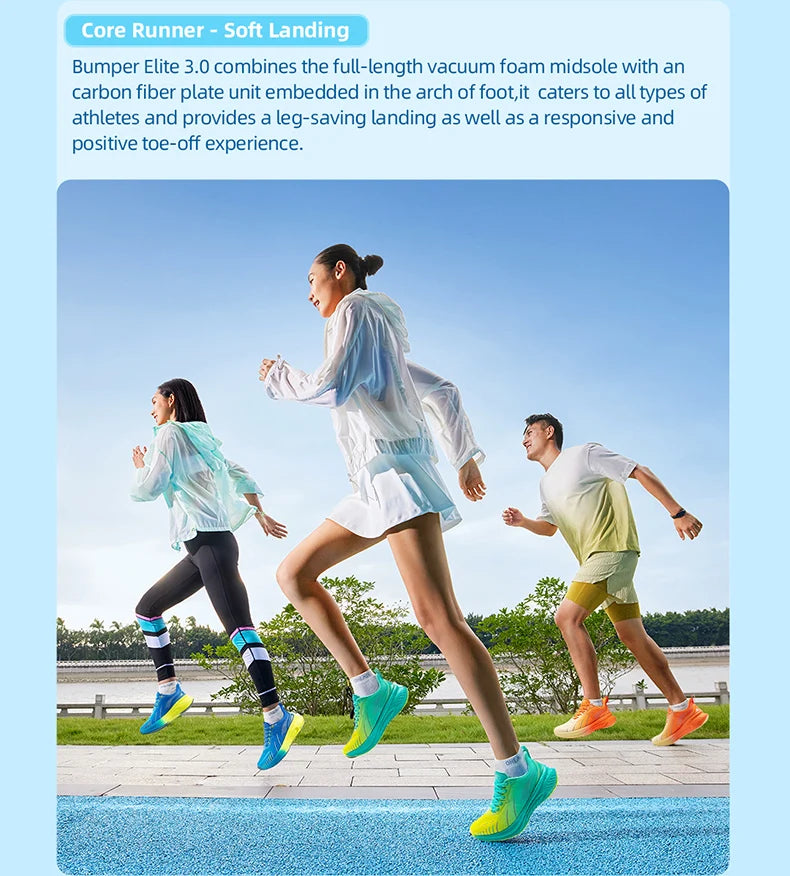 ONEMIX New Cushioning Running Shoes For Men Suitable for Heavy Runners Lace-Up Sports Women Non-slip Outdoor Athletic Male Sneakers