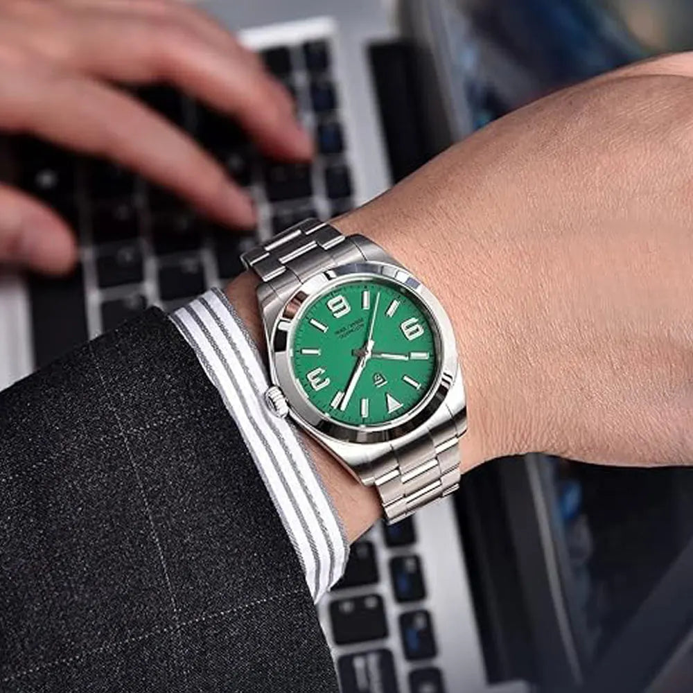 PAGANI DESIGN Orologio da uomo Top Brand 20bar impermeabile, orologio meccanico classico di lusso con vetro zaffiro, orologio automatico da polso da uomo