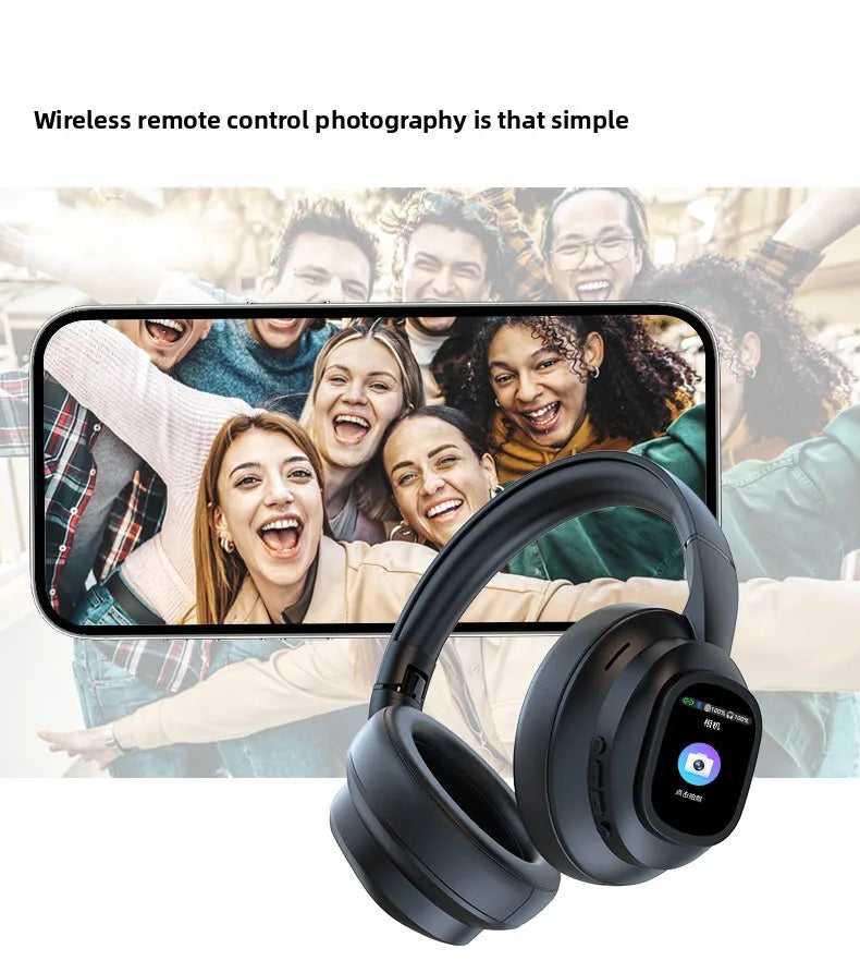 Auricolari HYUNDAI X1PRO Wireless Bluetooth 6.0 con traduzione AI – Oltre 100 lingue, controllo touch, schermo LED, cuffie con cancellazione del rumore