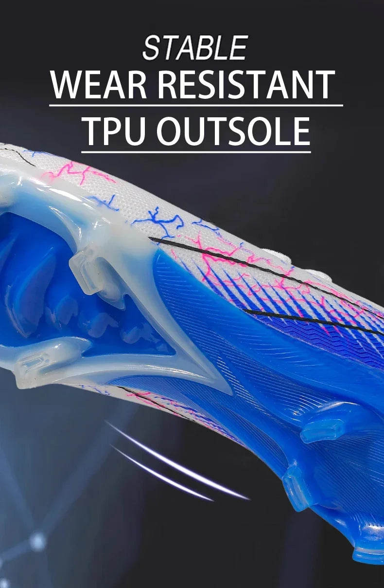 New Men's Football Boots Non-Slip Soccer Shoes Training Sneakers FG Top Quality Cleats Wholesale Drop Shipping Unisex Adult
