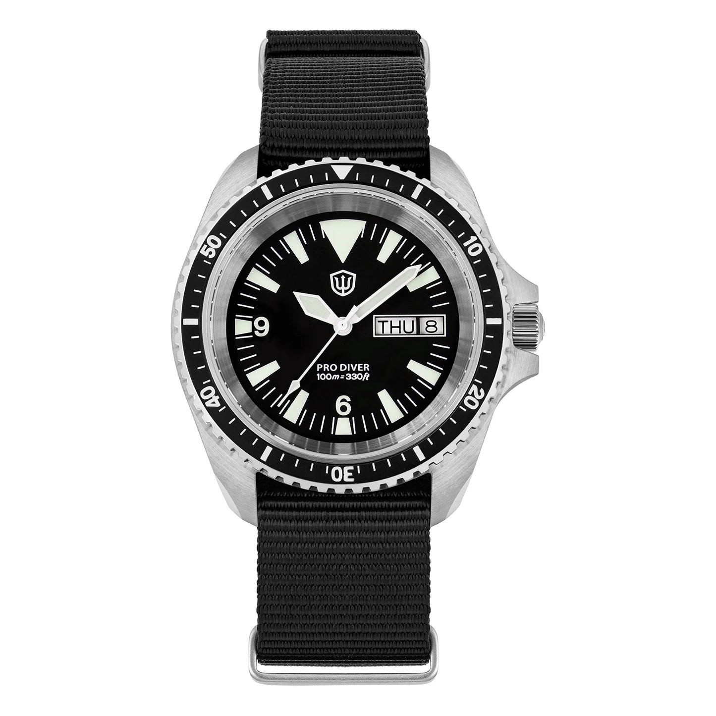 Watchdives WD1980 V3 Watch Vintage VH31 Quartz Movement Stainless Steel Watches Luminous K1 10Bar Waterproof Wristwatch