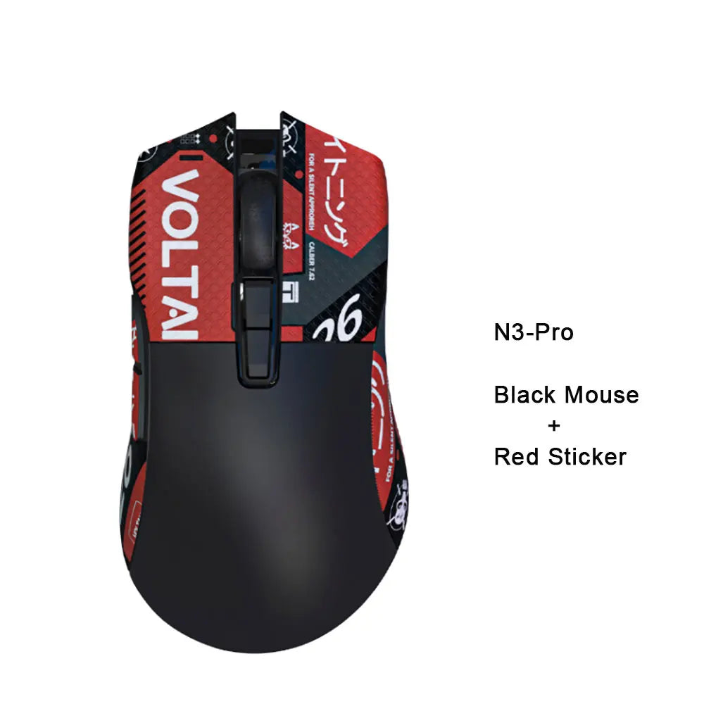 MOTOSPEED Darmoshark N3 Pro Wireless Gaming Mouse, Tri-Mode Bluetooth Gaming Mouse with PAW3395 Sensor, 8K Polling Rate, 26,000 DPI, Rechargeable Ergonomic Gaming Mouse