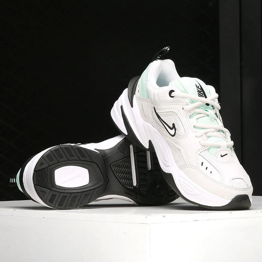 Zapatillas retro de suela gruesa Nike M2K TEKNO originales para mujer AO3108-013