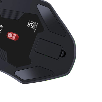 Mouse da gaming RGB cablato 12800DPI, 12 tasti, definizione macro, accessori di ricambio per computer, funzionamento fotoelettrico