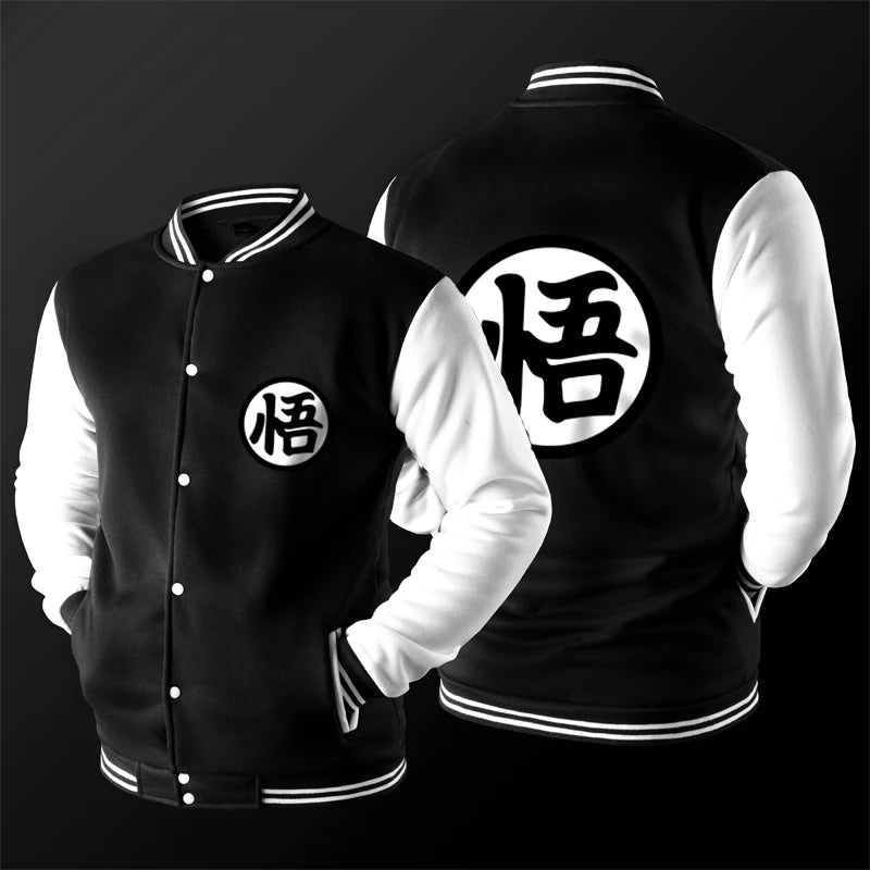 Dragon Ball Goku Kid Men Zipper Hoodie Cartoon Japan Style Anime Women Sweatshirt 2025 New Fashion Children Jackets Coat