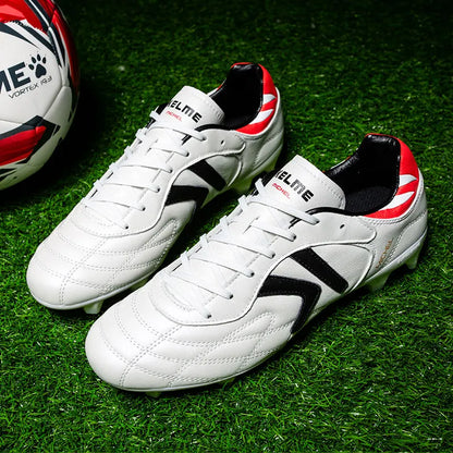 KELME FG nogometne kopačke Originalne tenisice od goveđe kože za muškarce Profesionalne za travu Protuklizne sportske trenažne nogometne kopačke ZX80011018