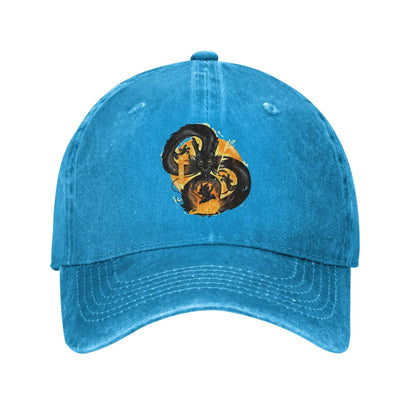 Vintage Dragon Ball Z Attack of Shenron Baseball Caps Men Women Distressed Denim Washed Cap Outdoor Running Golf Gift Hats Cap