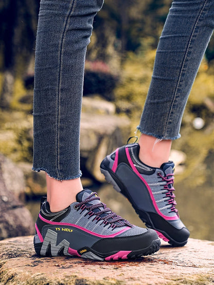 Zapatillas de trekking para hombre Outdoor Lover, impermeables, botas de montaña de cuero genuino, calzado táctico para caza en bosque