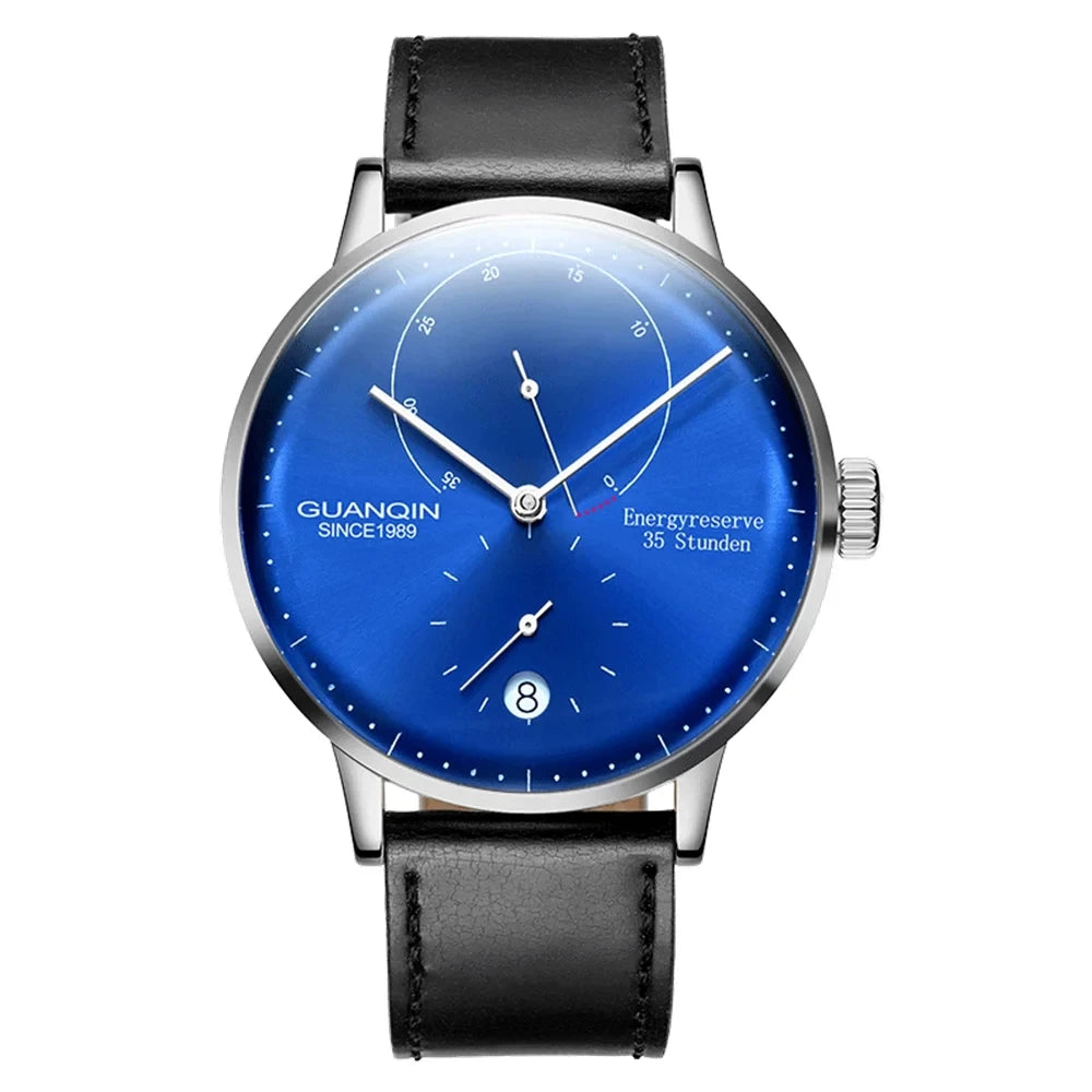 GUANQIN Mechanical Business Watch Men Luxury Brand Luminous Stainless Steel Strap Wrist Mens Automatic Watches Clock relogio BYR