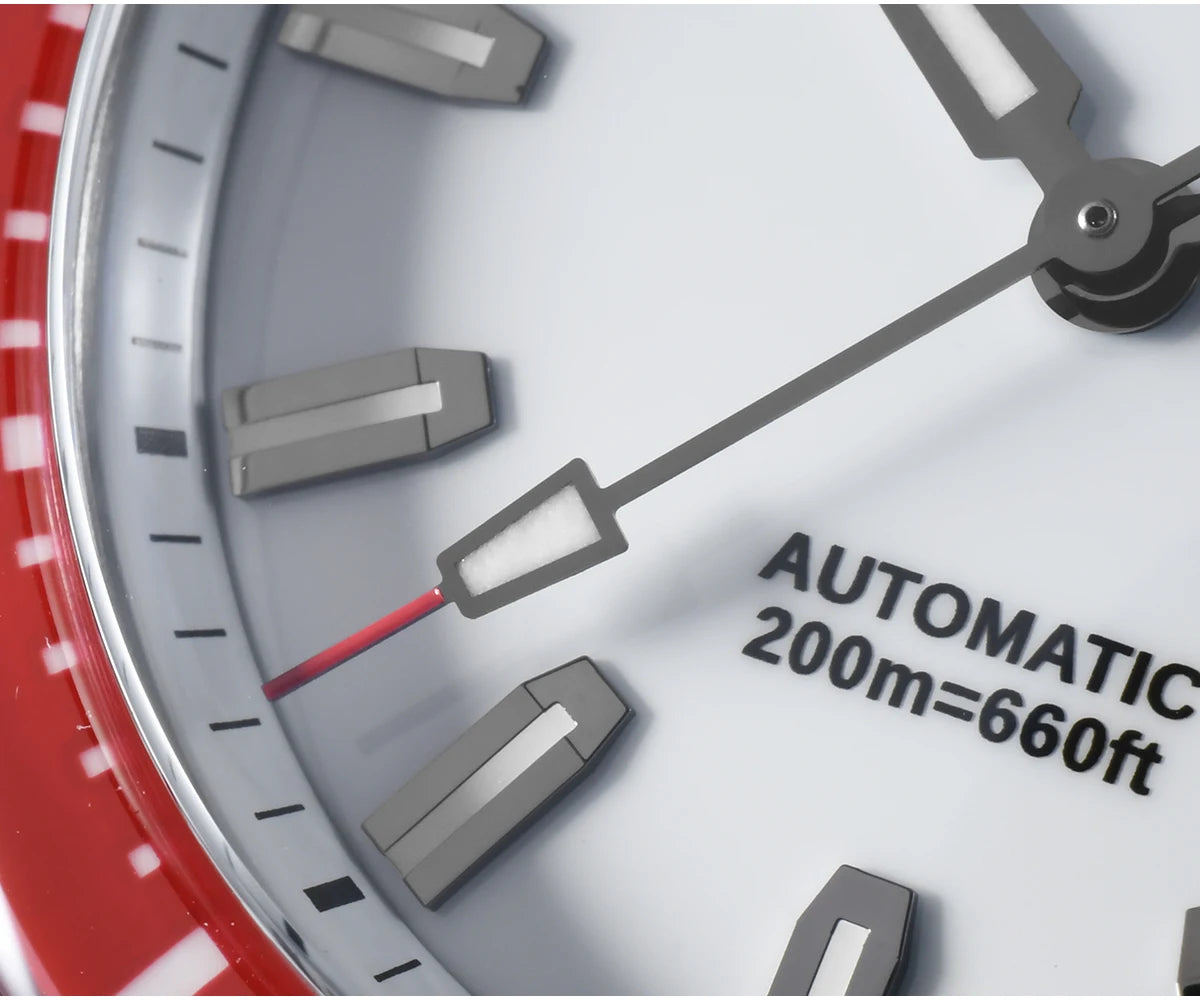 San Martin 2025 New Enamel Dial Full Luminous 39mm Dive Watch Luxury Men Watch NH35 Automatic Mechanical Waterproof 200m SN0129