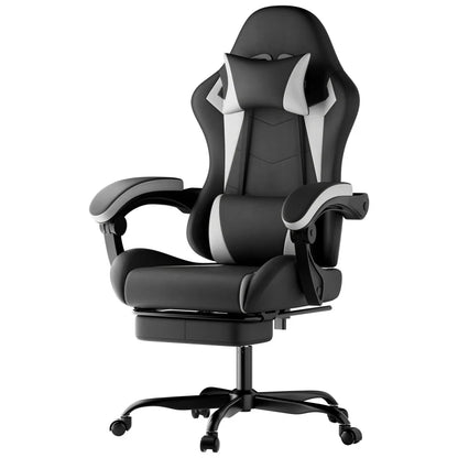 Gaming chairs, office chairs, desk chairs, and swivel chairs. Made with breathable fabric, equipped with 360° swivel casters and seats for easy movement, and featuring soft and comfortable cushions.