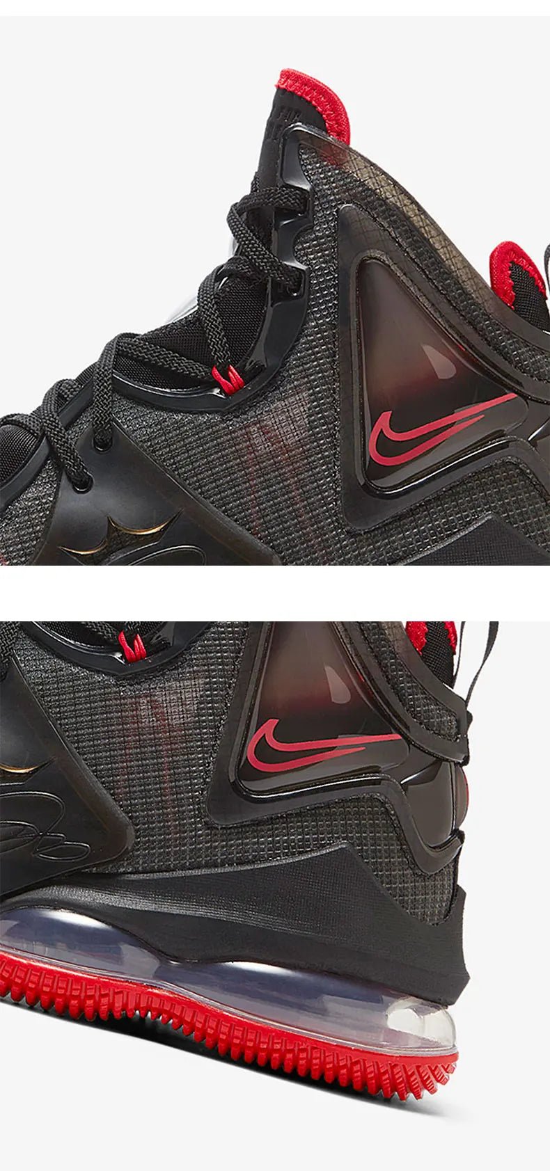 Scarpe da basket da allenamento da uomo Nike Genuine LeBron 19 DC9340-001