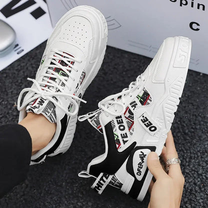New Skateboard Men's Shoes Summer Sneakers Leather Casual Fashion Outdoor Running Sports Hiking Tennis Platform Designer Luxury