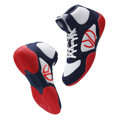 Nuove scarpe da wrestling da uomo, taglia grande, in mesh traspirante, scarpe da boxe antiscivolo, resistenti all’usura, sneaker casual alla moda per sport ad alta intensità
