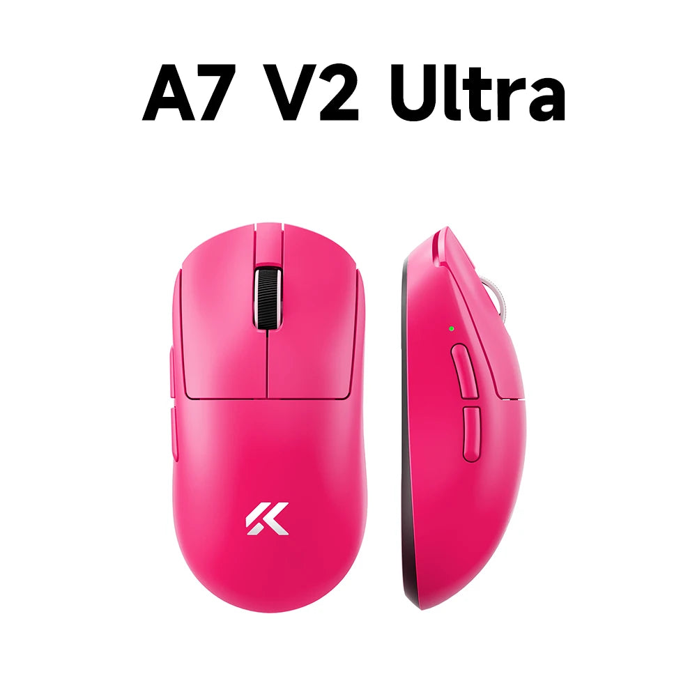 MCHOSE A7 V2 Lightweight Wireless Gaming Mouse, PAW3950 Sensor, Dual 8000Hz Polling Rate, 42,000 DPI Esports Gaming Mouse for PC & Office