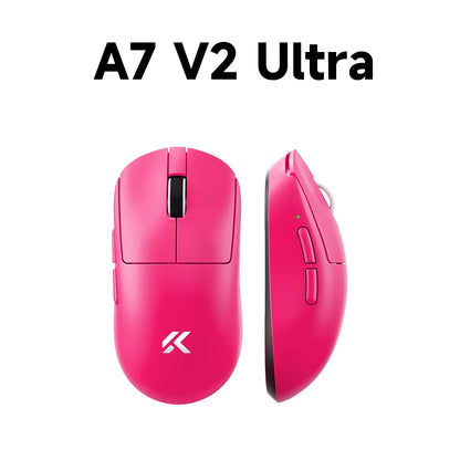 MCHOSE A7 V2 Lightweight Wireless Gaming Mouse, PAW3950 Sensor, Dual 8000Hz Polling Rate, 42,000 DPI Esports Gaming Mouse for PC & Office