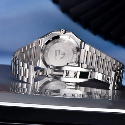 PAGANI DESIGN New V2 Men's Square Quartz Watch Top Luxury Brand Sports Waterproof Sapphire Stainless Steel Quartz Watch
