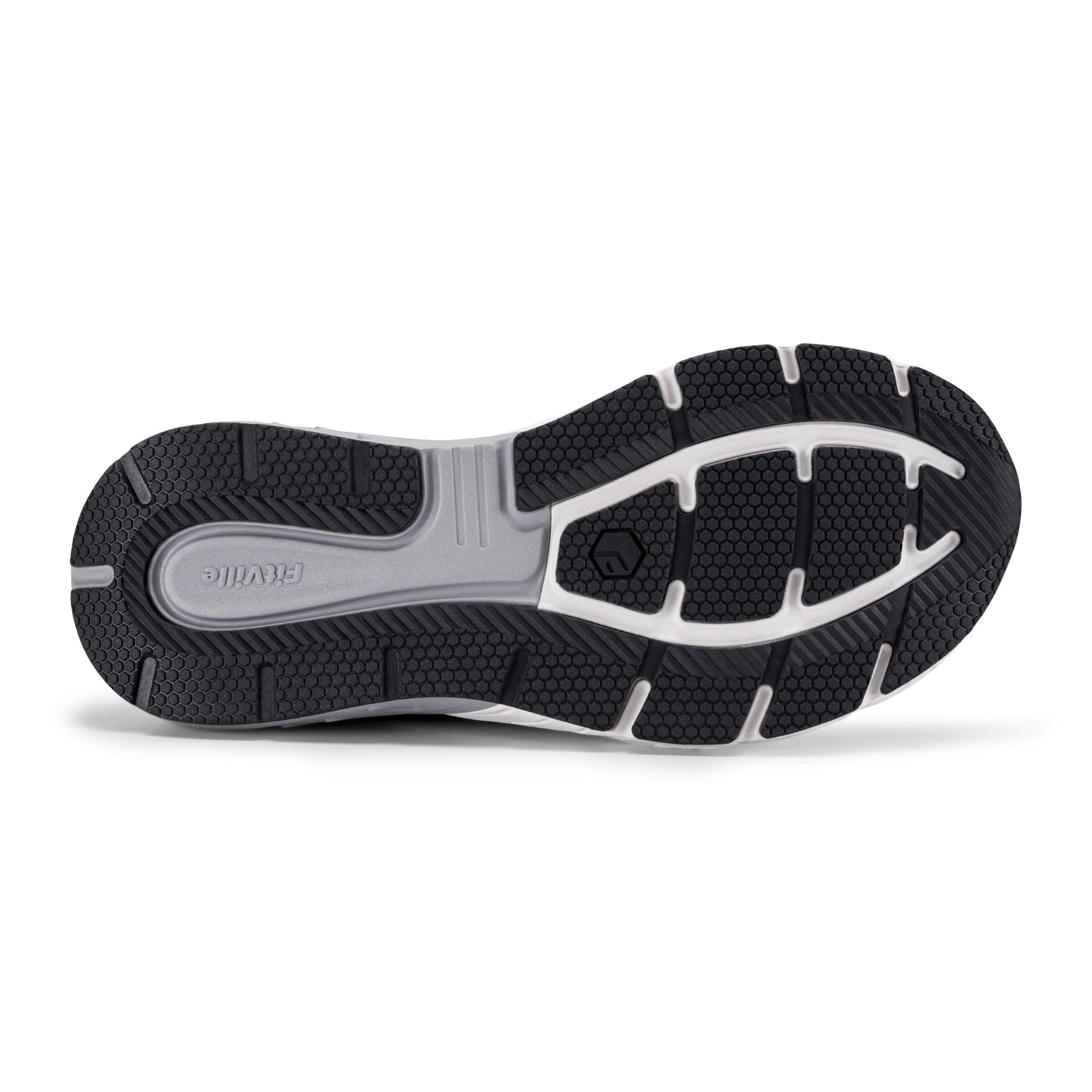 FitVille Newest Running Shoes for Men Wide Width Sneakers with Arch Support for Flat Feet Heel Pain Relief Plantar Fasciitis