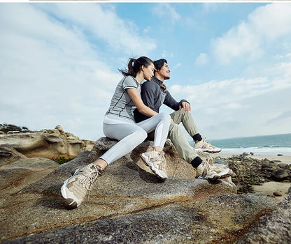 RAX Outdoor Breathable Hiking Shoes Men Lightweight Walking Trekking Wading Shoes Sport Sneakers Men Outdoor Sneakers Male