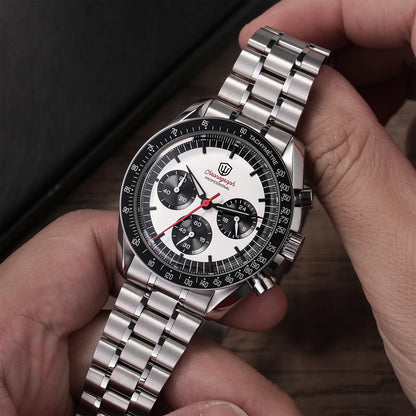 Reloj para hombre Watchdives New Wd1863 de cuarzo VK63, cronógrafo, cristal de zafiro abombado, resistente al agua, 39Mm, acero, marca líder, lujo, negocios
