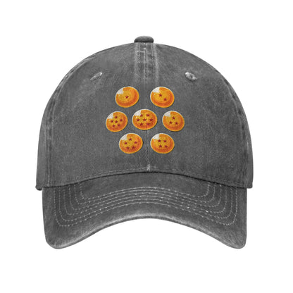 Dragon Ball DBZ Goku Baseball Cap for Men Women Distressed Denim Snapback Cap Japan Manga Outdoor Unstructured Soft Caps Hat, Produit gaming premium Fraquane