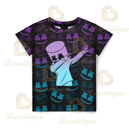 Cartoon Fortnite New Summer Children T Shirt 3D Printed Boys Girls Streetwear Adults Kids Clothes Funny Tee O-Neck Tops